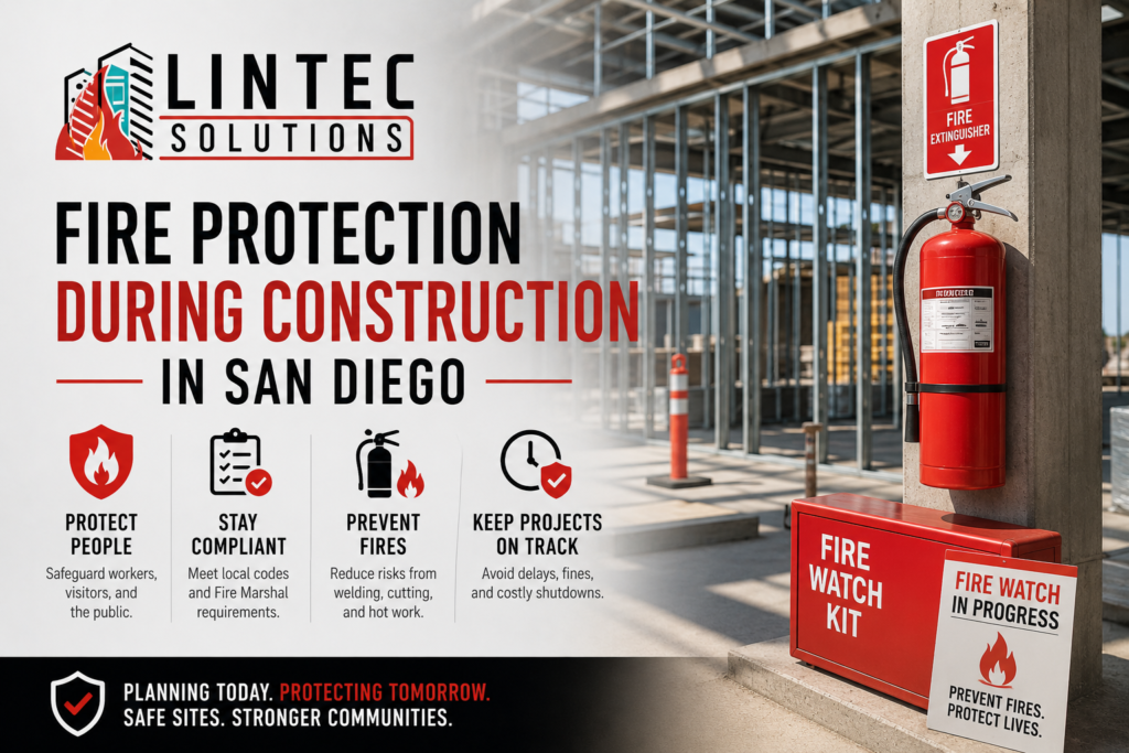 fire protection during construction San Diego