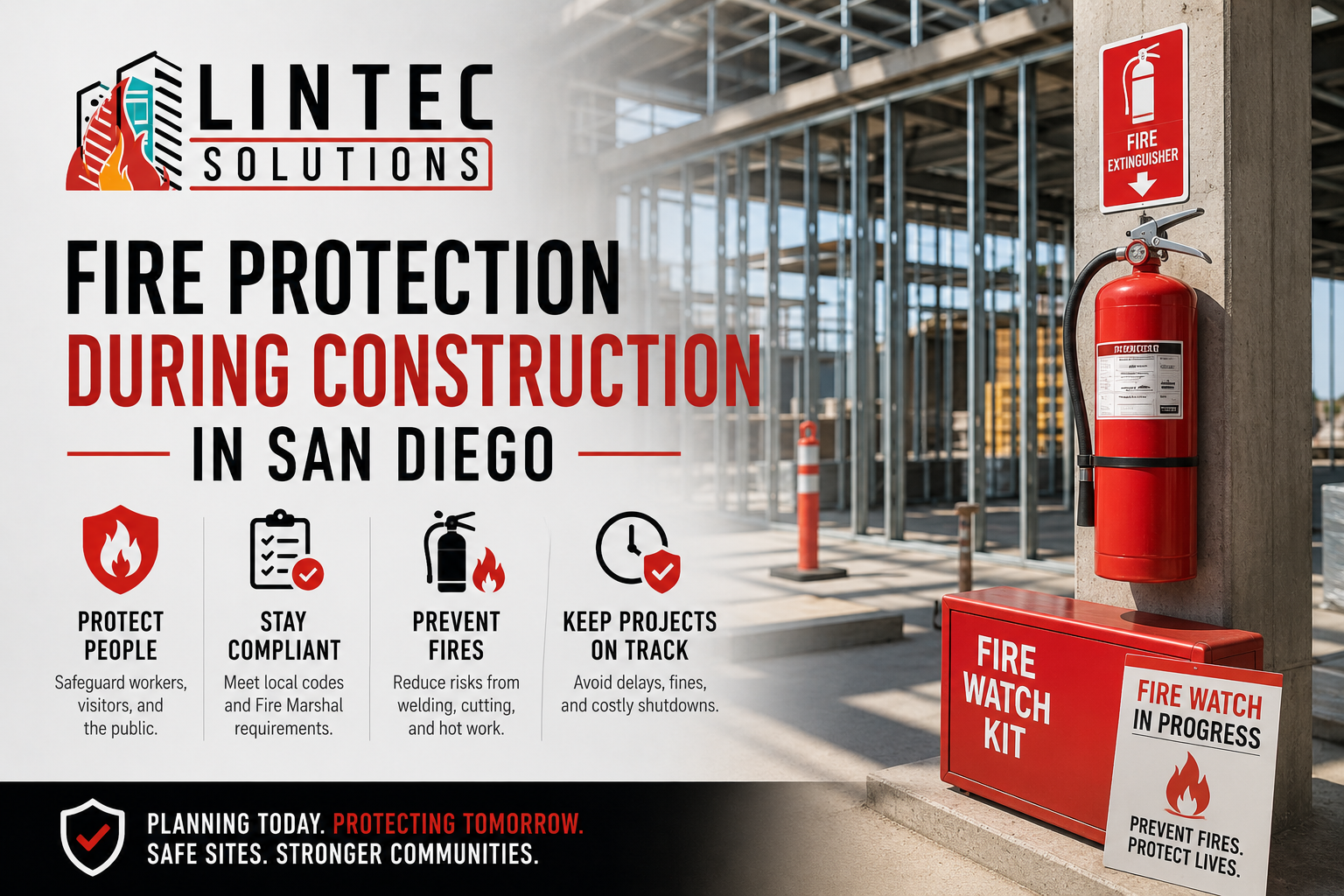 Fire Protection During Construction in San Diego