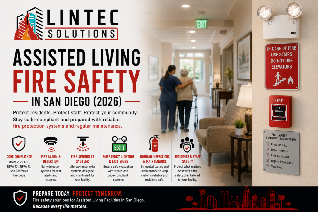 assisted living fire safety San Diego