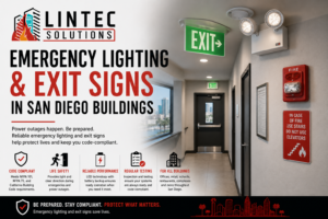 emergency lighting exit signs San Diego