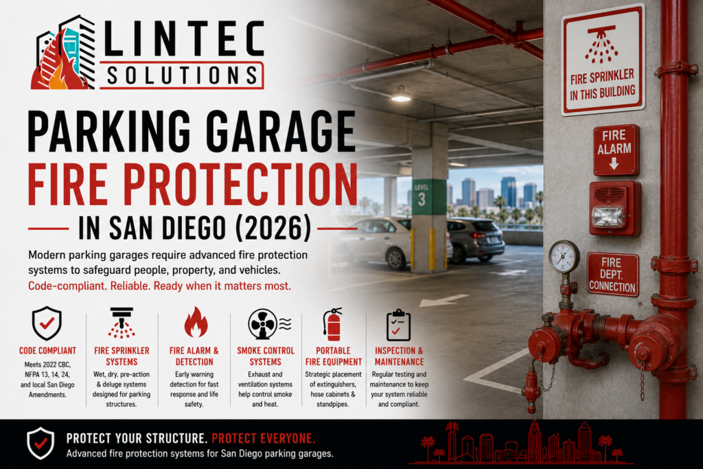 parking garage fire protection San Diego