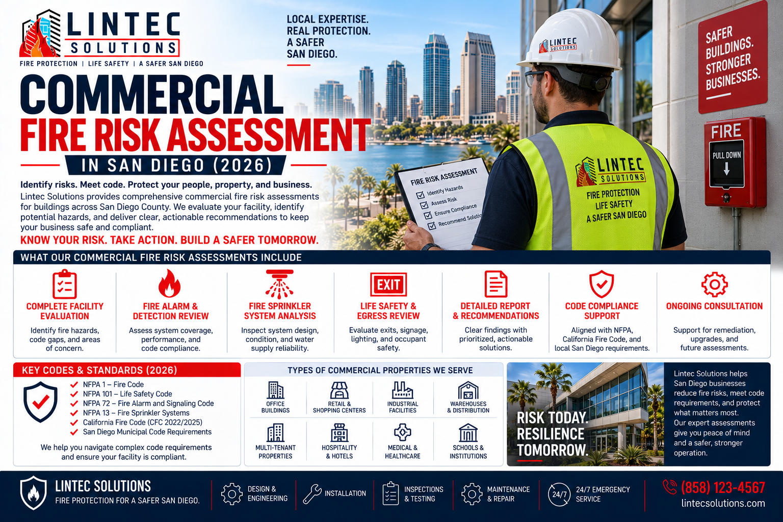 Commercial Fire Risk Assessment in San Diego (2026)