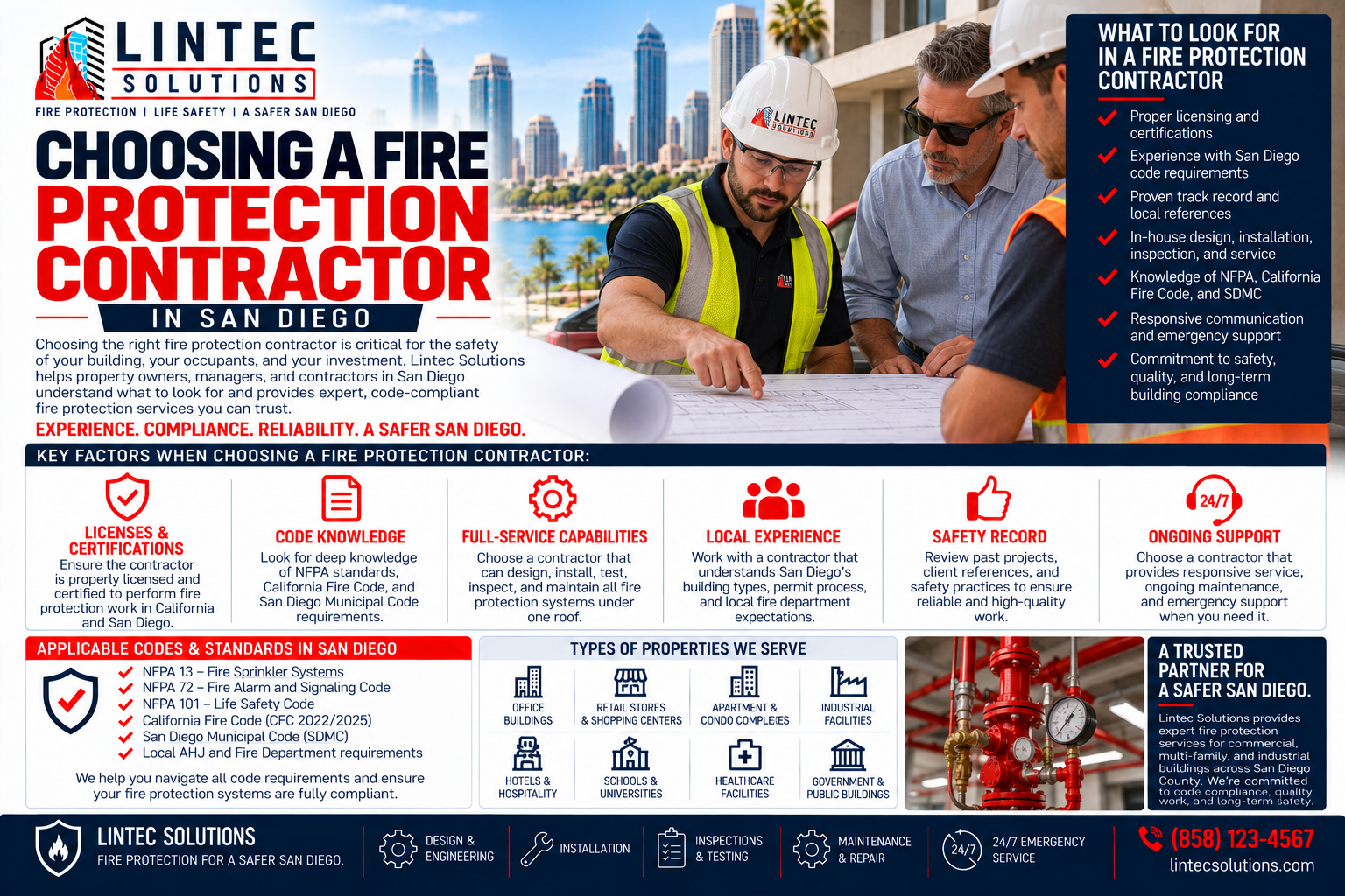 How to Choose a Fire Protection Contractor in San Diego
