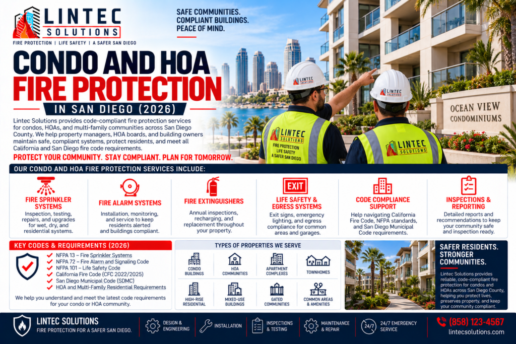 Condo and HOA Fire Protection in San Diego (2026)