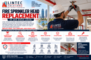 Fire Sprinkler Head Replacement in San Diego (2026)